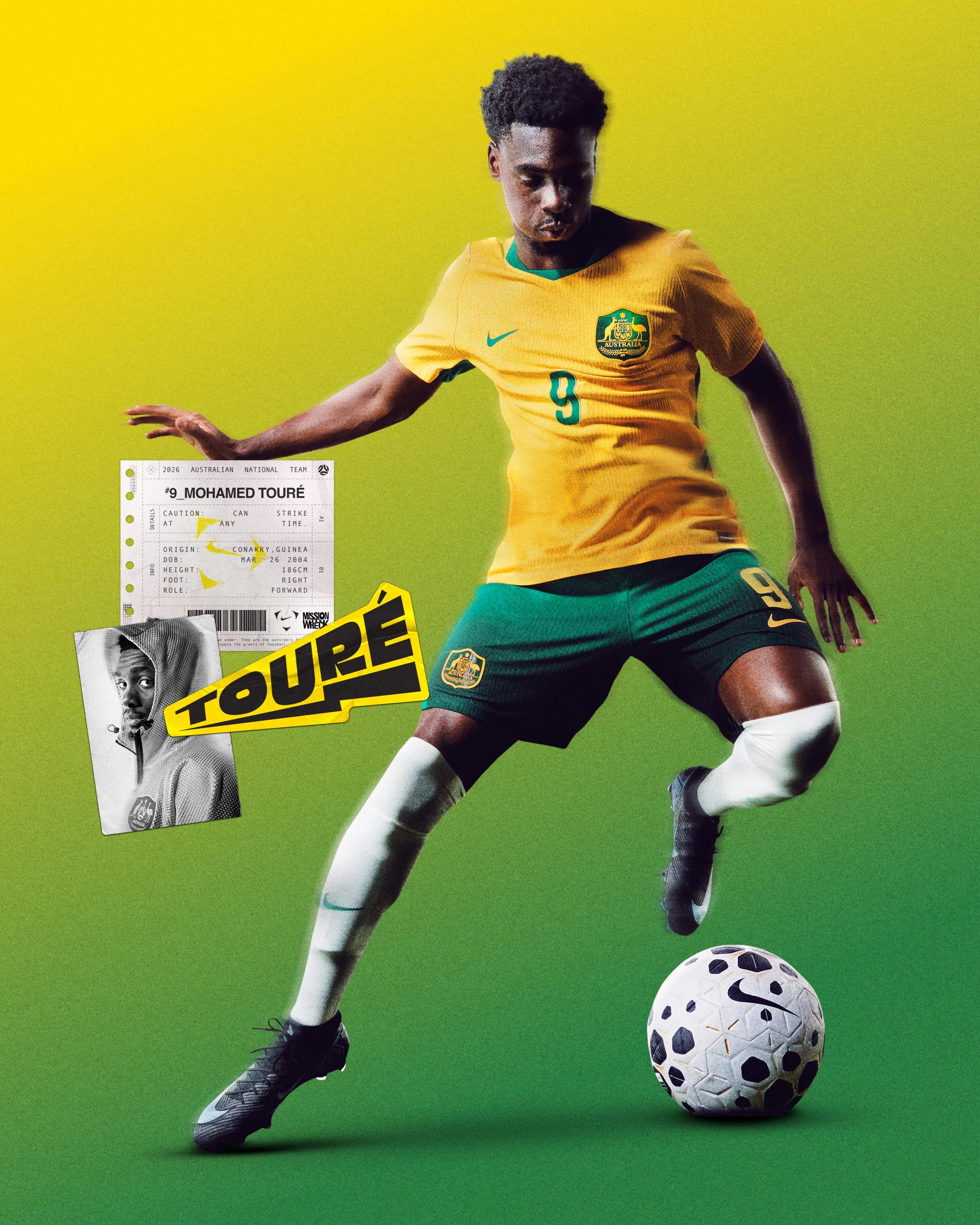 Camisa Austrália Home 2026 — editorial 3
