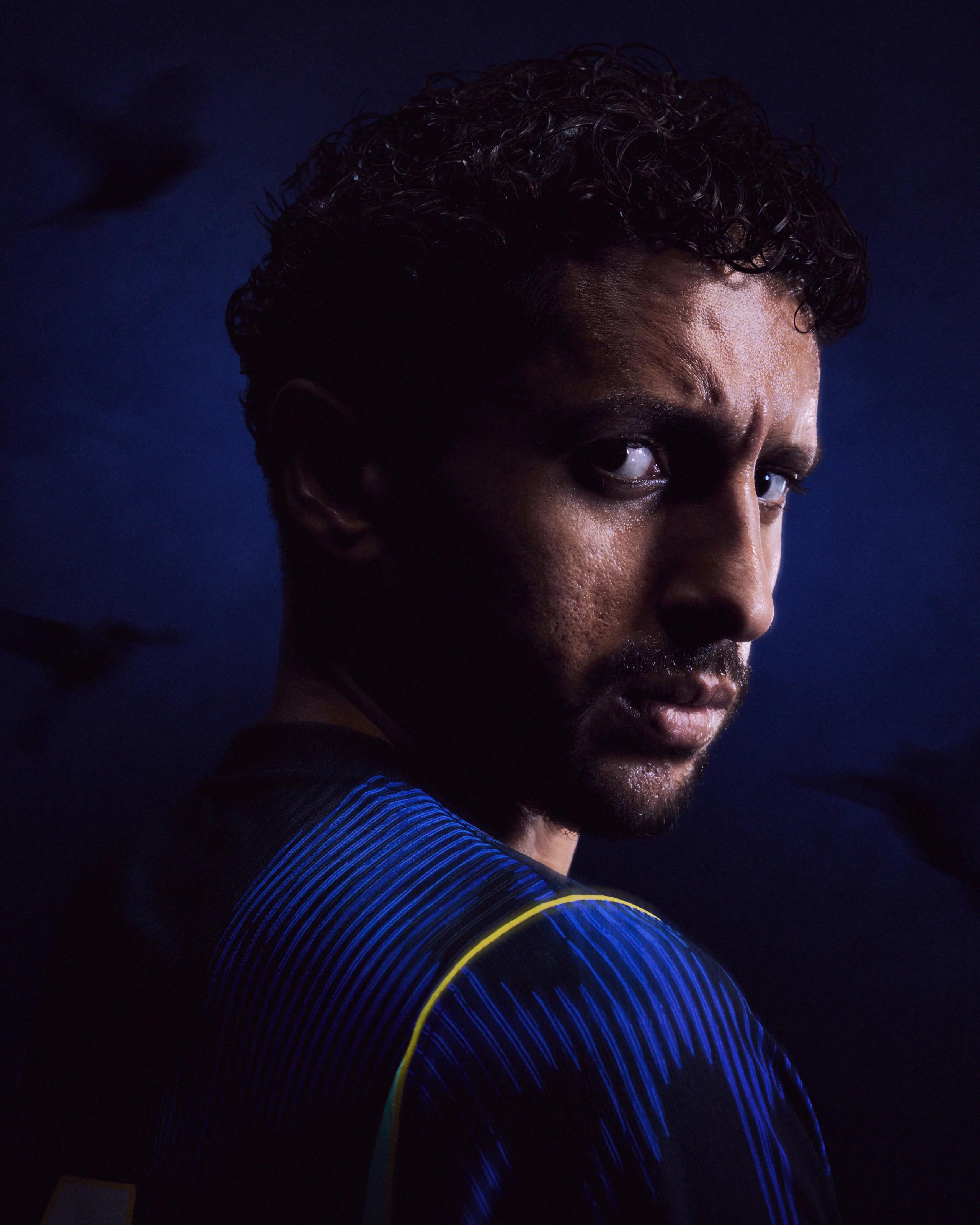 Camisa Brasil Away 2026 Jordan — editorial 3
