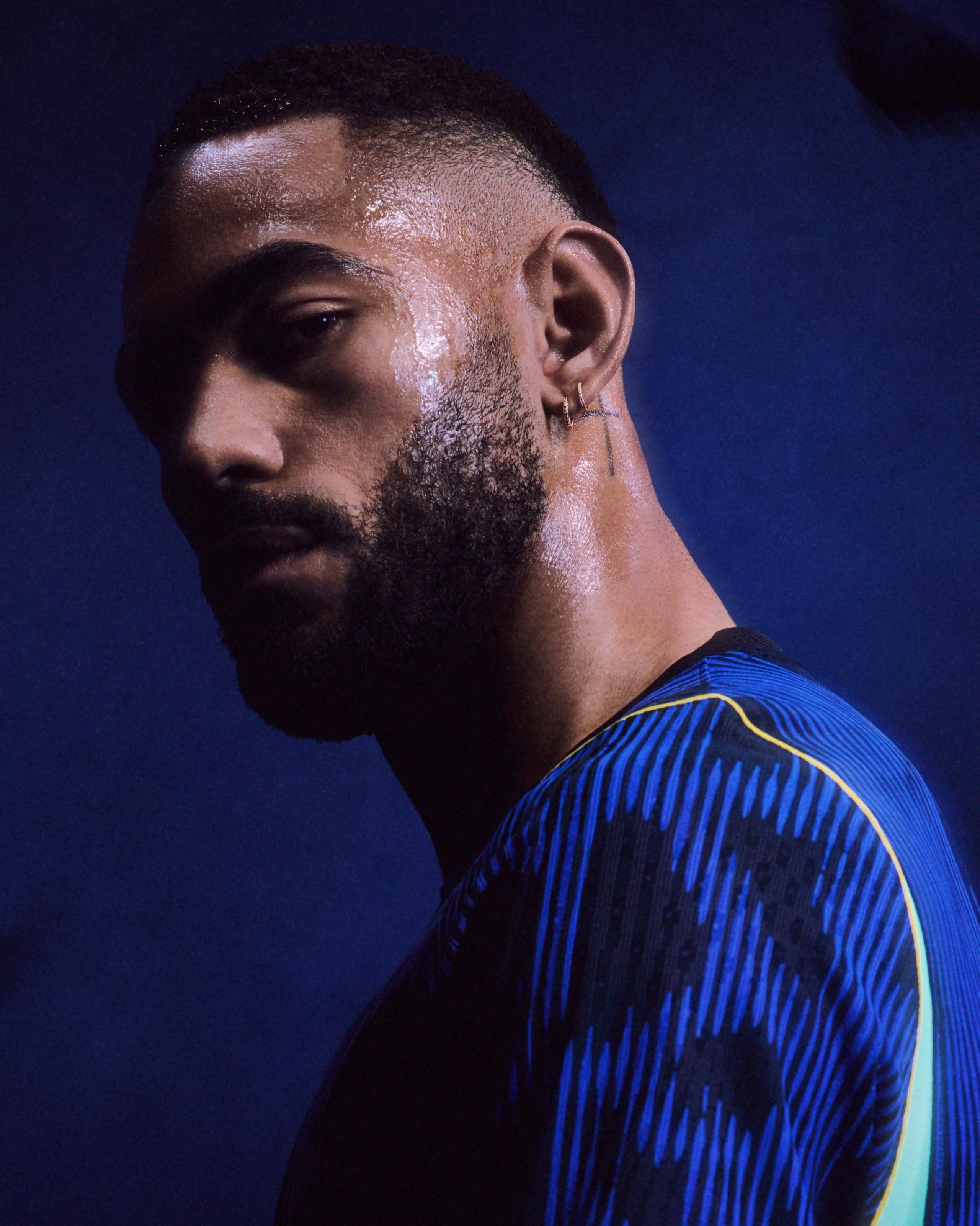 Camisa Brasil Away 2026 Jordan — editorial 4