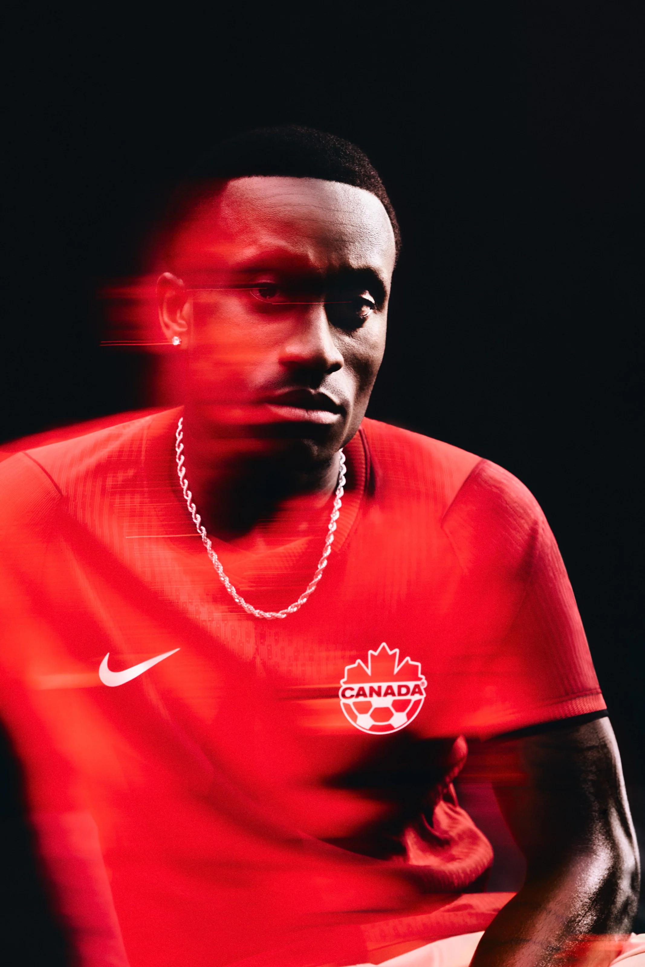Camisa Canadá Home 2026 — editorial 3