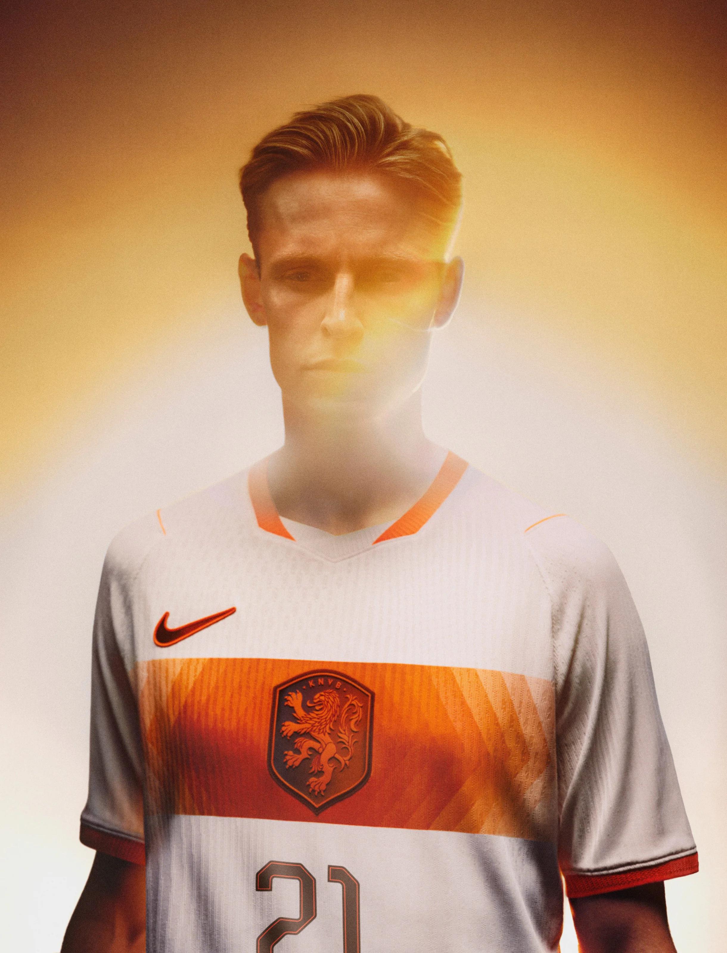 Camisa Holanda Away 2026 — editorial 2